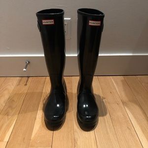 Hunter rain boots